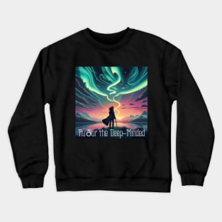 Auður the Deep-Minded Ketilsdóttir – One of Icelands first settlers Crewneck Sweatshirt